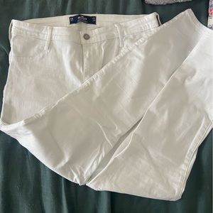 Hollister White Jeans